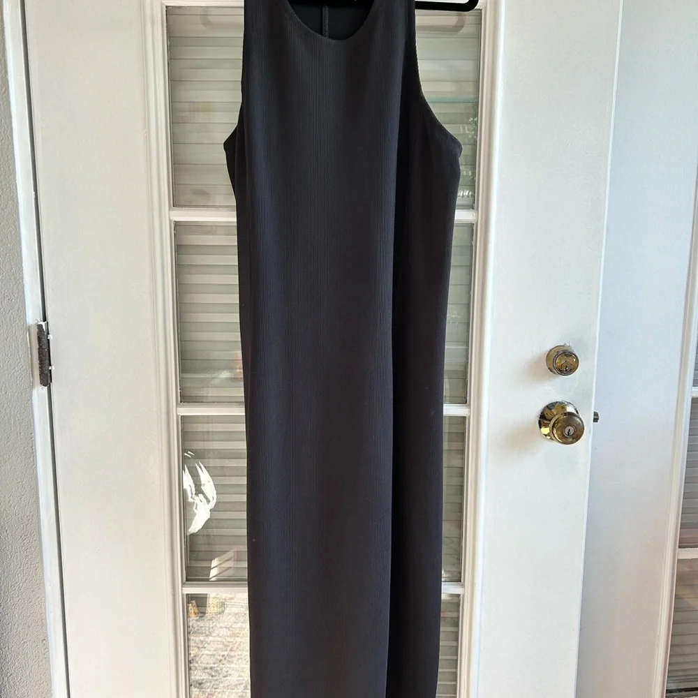 Athleta Ribbed Racerback Maxi Dress, XL Tall - Picture 3 of 5